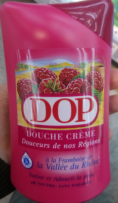 Douche crème douceurs de nos régions à la framboise de la vallée du Rhône