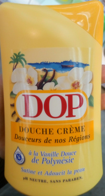 Douche crème douceurs de nos régions à la vanille douce de Polynésie