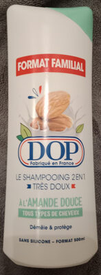 Shampooing 2 en 1 très doux à l'amande douce