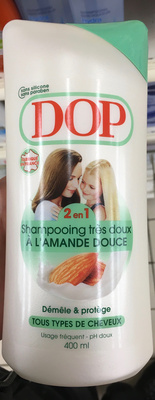 Shampooing très doux 2 en 1 à l'amande douce