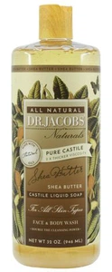 Dr. Jacobs Naturals Dr. Jacobs Naturals Pure Castile Liquid Soap - Shea Butter (Organic Fair Trade)