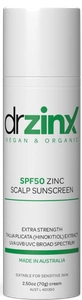 Dr ZinX Organic Scalp Mineral Sunscreen SPF50 Zinc + Thuja (hinokitiol)