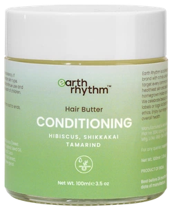 Earth Rhythm Conditioning Hair Butter With Hibiscus, Shikkakai & Tamarind