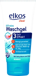 Elkos Oil Free Wash Gel (3 Fach Effekt)