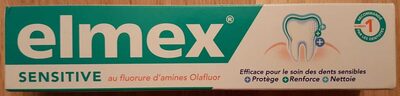 Dentifrice sensitive au fluor d'amines olafluor
