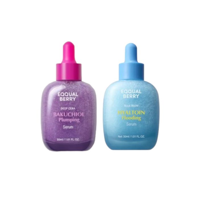 Eqqualberry EQQUALBERRY Bakuchiol Plumping Serum - 30ml (1ea) + Hyaltoin Flooding Serum - 30ml (1ea) Set