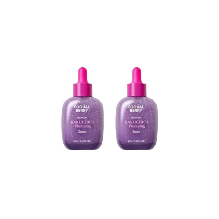 Eqqualberry EQQUALBERRY Bakuchiol Plumping Serum - 30ml (2ea) Set