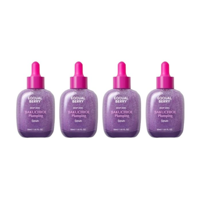 Eqqualberry EQQUALBERRY Bakuchiol Plumping Serum - 30ml (4ea) Set