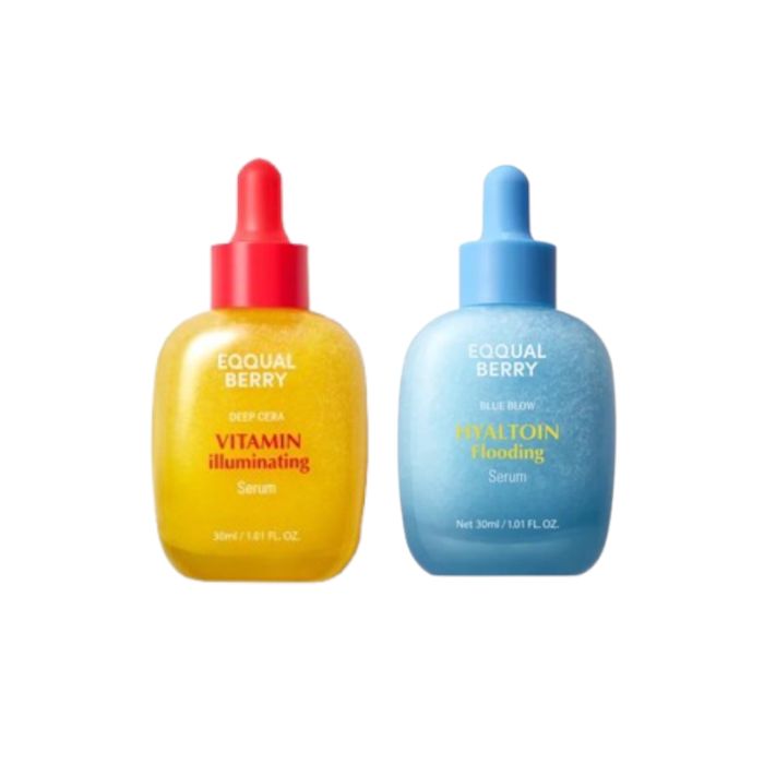 EQQUALBERRY Vitamin Illuminating Serum - 30ml (1ea) + Hyaltoin Flooding Serum - 30ml (1ea) Set