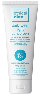 Ethical Zinc Ethical Zinc Daily Wear Light Sunscreen