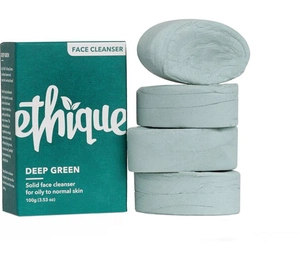 Ethique Deep Green Solid Face Cleanser