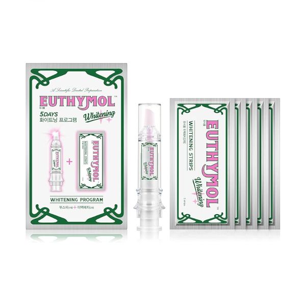 EUTHYMOL Whitening Program Set - 5ml + 5ea