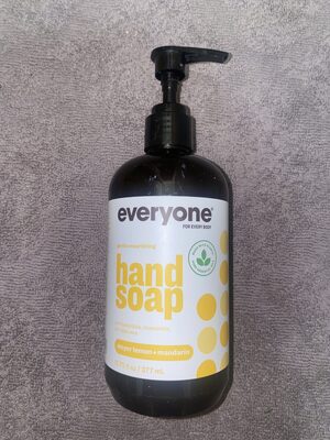 Meyer lemon + mandarin gentle + nourishing hand soap with calendula, chamomile, and aloe vera