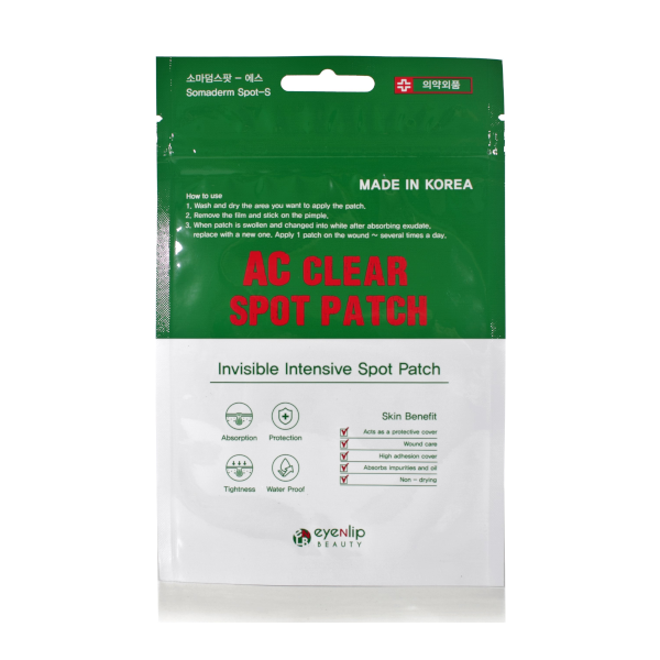 EYENLIP AC Clear Spot Patch - 24 patches (7mm*10ea+10mm*5ea+12mm*9ea)