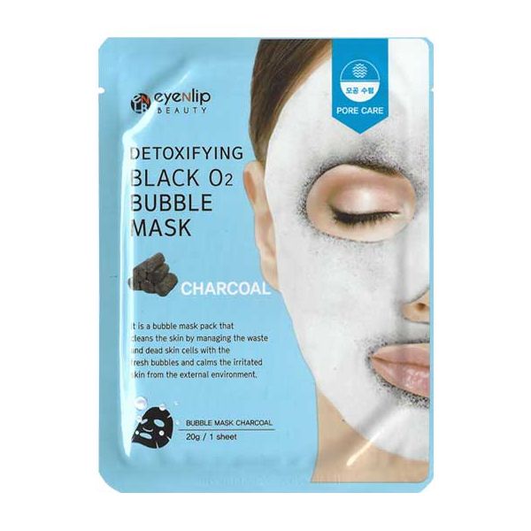 EYENLIP Detoxifying Black O2 Bubble Mask - Charcoal - 20g