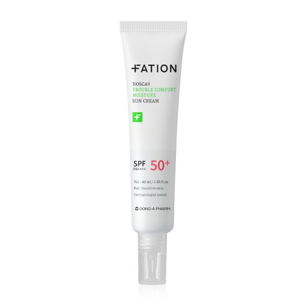 FATION Nosca9 Trouble Comfort Moisture Sun Cream SPF50+ PA++++ - 40ml