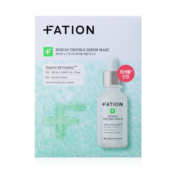 FATION Nosca9 Trouble Serum Mask - 5pcs