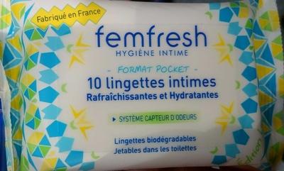 10 lingettes intimes