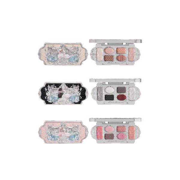 FlowerKnows Swan Ballet Six-Color Eyeshadow Palette - 6.5g