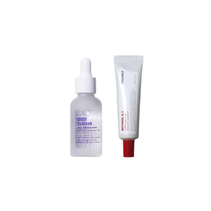 FRANKLY Closer Serum - 100ml + Retinol 0.1% Cream - 30ml Set