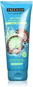 Freeman Anti-Stress Clay Facial Mask With Dead Sea Minerals
