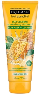 Freeman Deep Clearing Manuka Honey & Tea Tree Oil Clay Mask + Cleanser