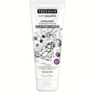 Freeman Exfoliating Diamond Mineral Clay Mask & Scrub