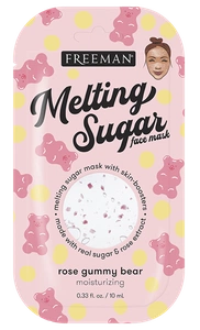 Freeman Melting Sugar Moisturizing Rose Gummy Bear Face Mask