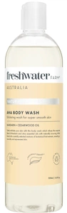 Freshwater Farm Natural Actives Body Wash | Exfoliating AHA