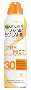 Garnier Ambre Solaire Dry Mist Fast Absorbing Sun Cream Spray Spf30