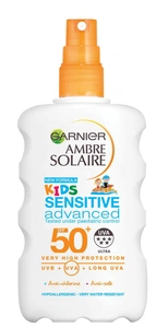 Garnier Ambre Solaire Kids Sensitive Sun Cream Spray SPF 50+
