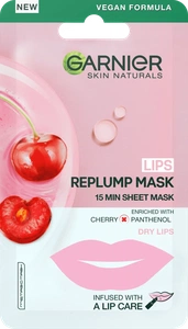 Garnier Skin Naturals Lips Replump Sheet Mask