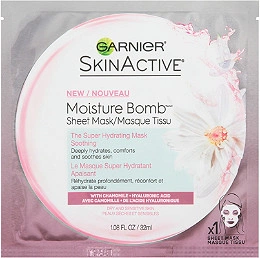 Garnier SkinActive Moisture Bomb Sheet Mask: The Super Hydrating Mask Soothing (Discontinued)