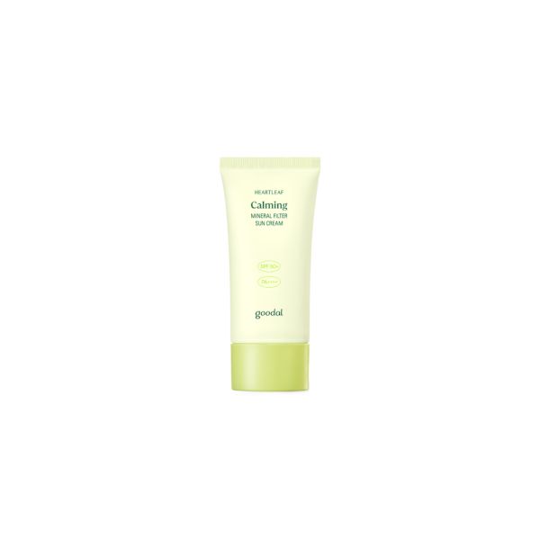 Goodal Heartleaf Calming Mineral Filter Sun Cream SPF50+ PA++++ - 50ml
