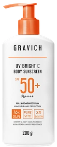 GRAVICH UV Bright C Body Sunscreen SPF50+ Pa++++