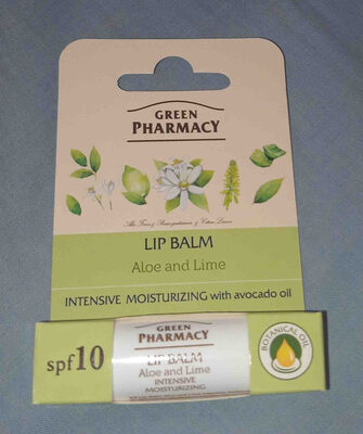 Lip balm aloe and lime