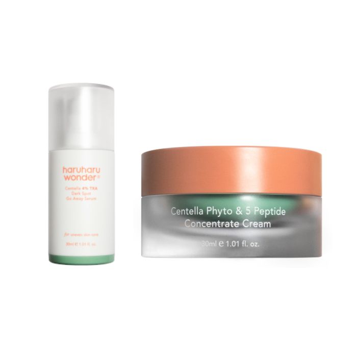haruharu wonder Centella Brightening and Firming Duo