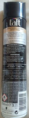 3 Wetter Taft Invisible Power Haarspray