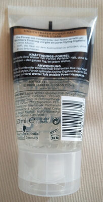 3 Wetter Taft Power Invisible Gel