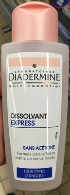 Dissolvant Express sans acétone