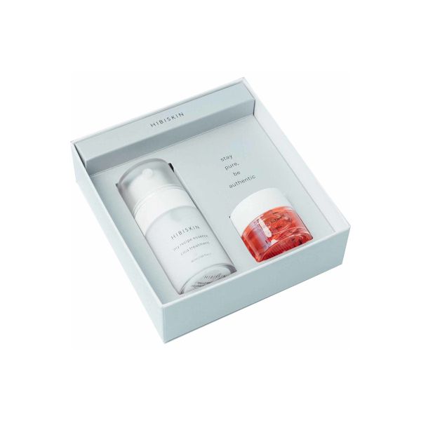 Hibiskin My Recipe Essence Cica Treatment & My Recipe Ampoule Rose Active Set - 40ml+10ml