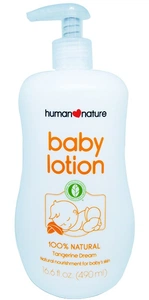 human nature human nature Natural Baby Lotion Tangerine