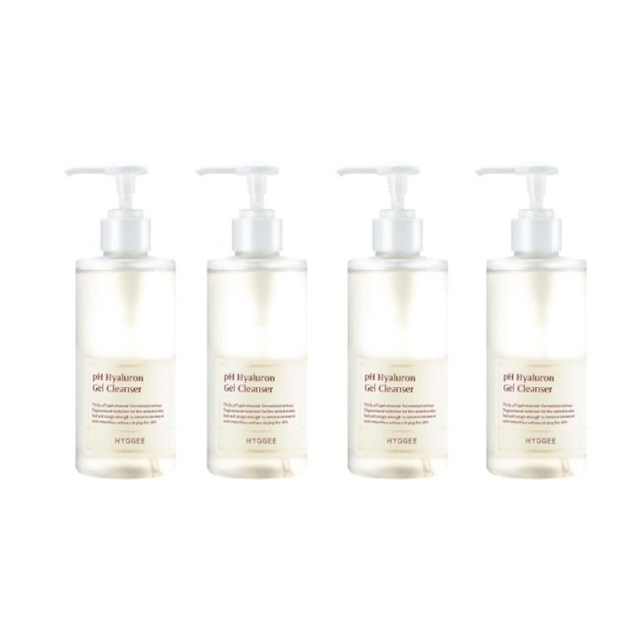 HYGGEE PH Hyaluron Gel Cleanser - 200ml (4ea) Set