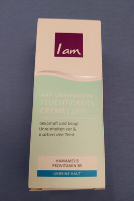 I am Anti-Unreinheiten 24 H Feuchtigkeitscreme