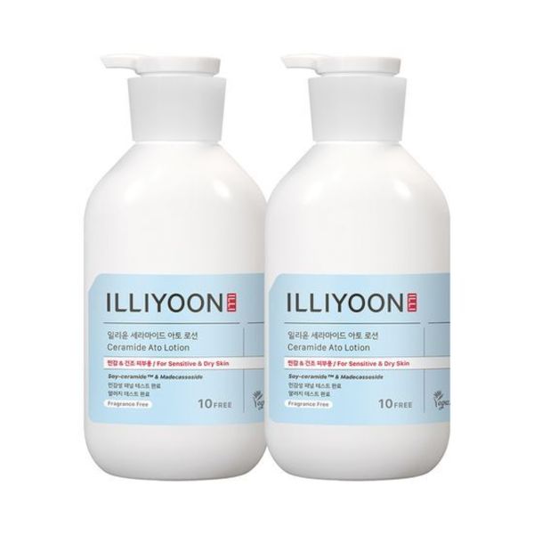 Illiyoon ILLIYOON Ceramide Ato Lotion Double Set - 600ml + 600ml