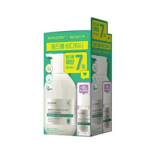 ILLIYOON Cica Clear Body Wash + Mist set - 400ml + 30ml