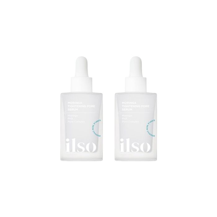 ILSO Moringa Tightening Pore Serum - 30ml (2ea) Set