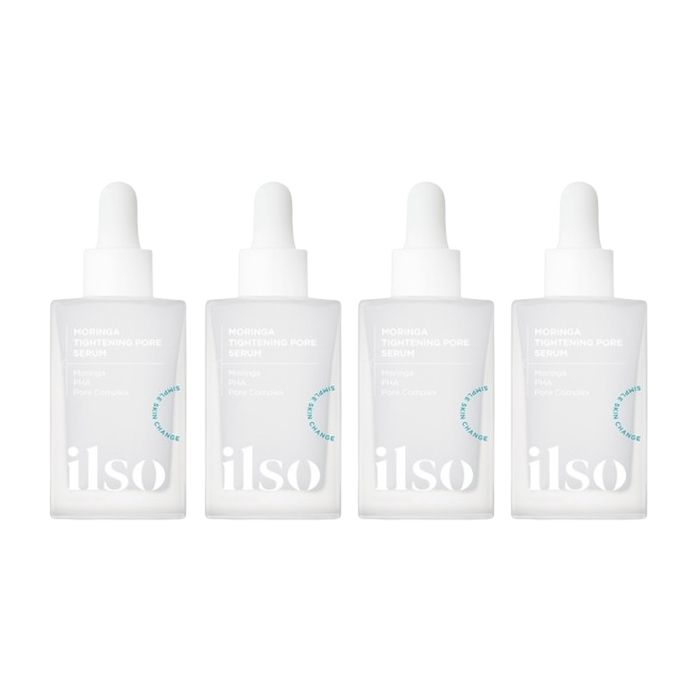 ILSO Moringa Tightening Pore Serum - 30ml (4ea) Set