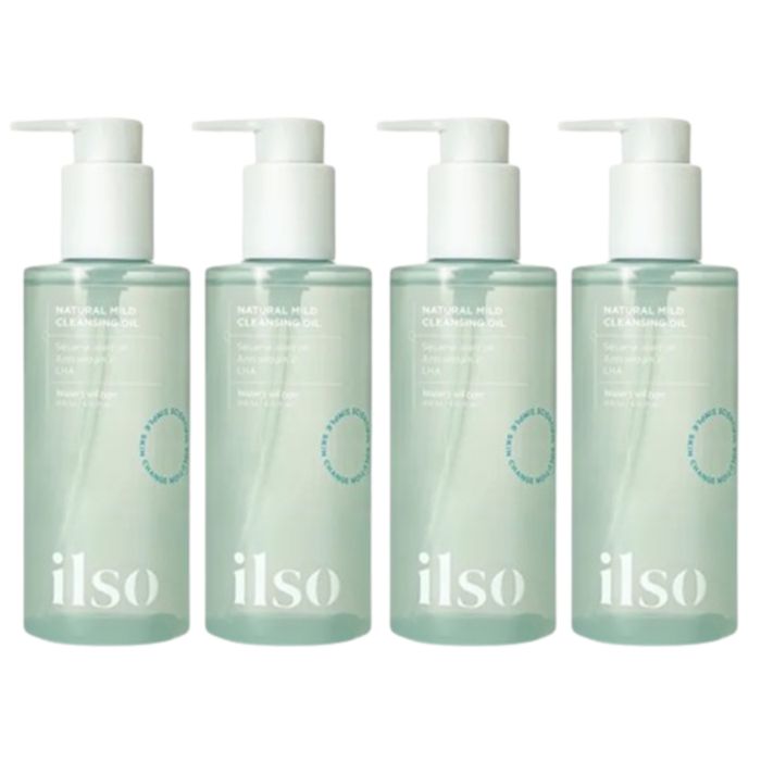 ILSO Natural Mild Cleansing Oil - 200ml (4ea) Set