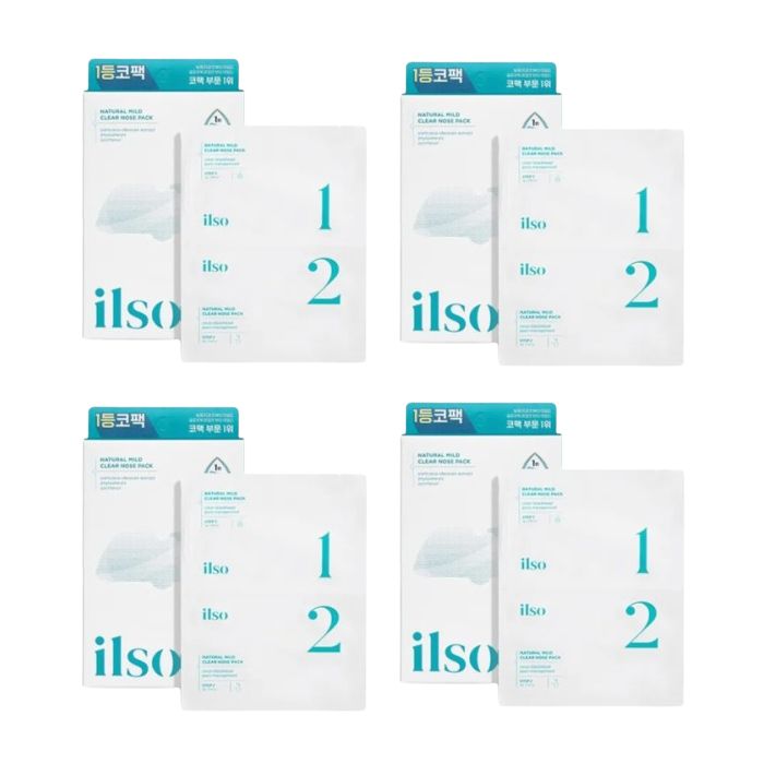 ILSO Natural Mild Clear Nose Pack - 5ea (4 Pack) Set